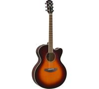 Yamaha CPX600 Electro-Acoustic Guitar In Old Violin Sunburst Finish