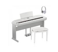 Yamaha DGX 670 Digital Piano Package White
