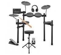 Yamaha DTX402K Electronic Drum Kit with Headphones Stool + Sticks