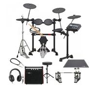 Yamaha DTX6K2-X Electronic Drum Kit w/ Double Pedal Complete Bundle