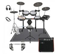 Yamaha DTX6K5-M Electronic Drum Kit With Double Pedal Custom Bundle