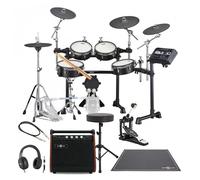 Yamaha DTX8K-X BF Electronic Drum Kit w/ Single Pedal Complete Bundle