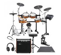 Yamaha DTX8K-X RW Electronic Drum Kit w/ Single Pedal Complete Bundle