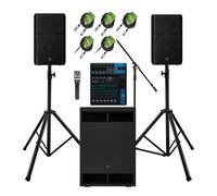 Yamaha DXR10 MK3 Complete PA System Bundle