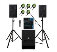 Yamaha DXR10mkII Complete PA System Bundle