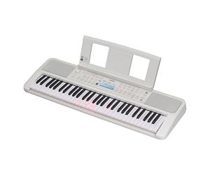 YAMAHA EZ-310 Portable Keyboard, White | Keyboard for Beginners, Convenient Light Guide Function and 61 Velocity-Sensitive Keys with 48-Tone Polyphony