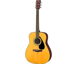 Yamaha F310 Acoustic Folk Guitar with Strap / Tuner / Strings / 3 Picks / String Winder / Capo Natural Wood