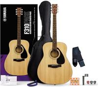 YAMAHA F310IIP Acoustic Guitar Starter Pack - Natural, Brown