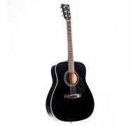 Yamaha F370 Full Size Steel String Acoustic Guitar - Traditional Western Body - Classic Black