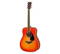YAMAHA FG820 Acoustic Guitar - Full-Size Dreadnought Body, Scale 24.96″, Solid Spruce Top, Mahogany Back and Sides, Rosewood Fingerboard, Steel Strings - Autumn Burst