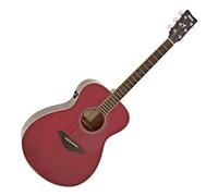 Yamaha FS-TA TransAcoustic Guitar Ruby Red