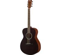YAMAHA FS400 Acoustic Guitar - Compact Concert Body, Scale 25", Narrower String Spacing, Ultra-Thin Polyurethane Finish, Modern Matte Design - Smoky Black