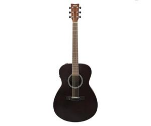 YAMAHA FSX400 Acoustic-Electric Guitar - Compact Concert Body, Scale 25", Slim String Spacing, Scalloped Bracing, System-75 Preamp with Pickup and Tuner - Smoky Black