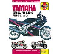 Yamaha FZR600, 750 and 1000 Fours 1987 - 1996 (Haynes Service and Repair Manual)