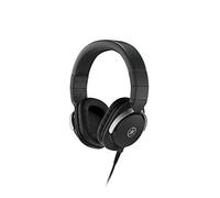 Yamaha HPH-MT8 Studio Headphones - Foldable high-end headphones with 3 m cable (smooth) and 1.2 m coiled cable with 6.3 mm standard stereo adapter plug, in black