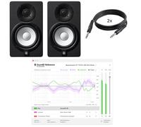 Yamaha HS5 (2x) + monitor calibration + stands + cables