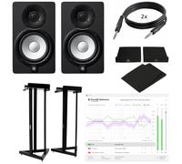 Yamaha HS5 (2x) + stands + monitor calibration + pads + cables