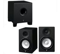Yamaha HS7 active studio monitor set with HS8S subwoofer