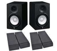 Yamaha HS7 active studio monitor set with Monpads