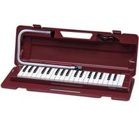YAMAHA P37D Pianica 37-Key Maroon with Hard Case