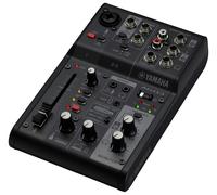 YAMAHA Live Streaming Mixer 3 Channel Black AG03MK2 B 3.5mm Audio USB-C NEW