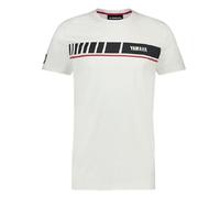 Yamaha Mens White Winton T-Shirt Size 2XL