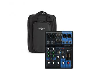 Yamaha MG06X Analog Mixer with Gear4music Bag