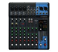 Yamaha MG10XU Mixing Console - Compact mixer with 10 input channels, SPX digital effects, USB audio functions and D-PRE mic preamps