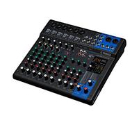 Yamaha MG12XUK Mixing Console - Compact mixer with 12 input channels, SPX digital effects, USB audio functions and D-PRE mic preamps (Knob Version),Black