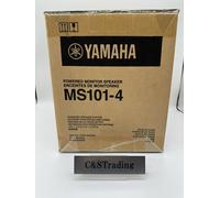 YAMAHA MS101-4 powered Monitor Speaker full-range bass-reflex 30W Black