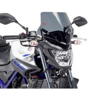 YAMAHA MT-03 321 2016 Fly SCREEN smoked specific Givi A2127 WINDSCREEN MT03 (16)