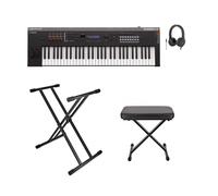 Yamaha MX61 II Music Production Synthesizer Package Black