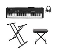 Yamaha MX88 Music Production Synthesizer Package Black