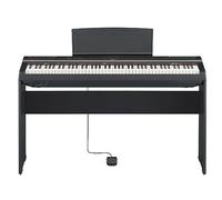 Yamaha P-125AB Portable Digital Piano - Slim, dynamic and powerful, for hobbyists and beginners, black