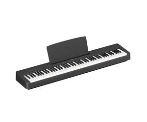 Yamaha P-145BT Digital Piano - Lightweight, Portable Digital Piano with Graded-Hammer-Compact Keyboard, 88 Weighted Keys and 10 Instrument Sounds, Bluetooth - Black