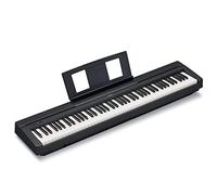 YAMAHA P-45B Digital Piano - Light and Portable Piano for Hobbyists and Beginners, in Black