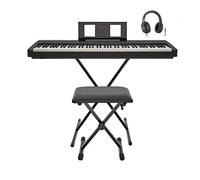 Yamaha P45 Digital Piano X Frame Package Black