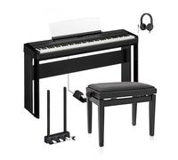 Yamaha P525 Digital Piano Package Black