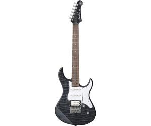 Yamaha PAC212VQM TB Electric Guitar - Quilted Maple Body and Headstock - Translucent Black