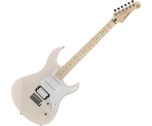 Yamaha Pacifica 112V electric guitar for beginners and advanced players, with 2 online lessons with a Yamaha Music School teacher, in Sonic Pink