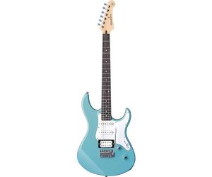 Yamaha Pacifica 112V electric guitar for beginners and advanced players, with 2 online lessons with a Yamaha Music School teacher, in Sonic Blue
