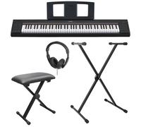 YAMAHA Piaggero NP-35 Portable Keyboard - Black, Black