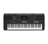 Yamaha Portable PSR E483 61-Key Music Keyboard 64-Voice Polyphony Black