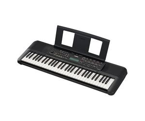 Yamaha PSR-E283 Portable Keyboard for Beginners, Featuring 410 Authentic Instrument Voices, 150 Auto-Accompaniment Styles and 122 Songs, Includes 2 Online Lessons with Yamaha Music School Teacher