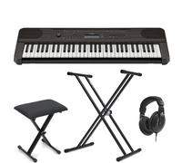 Yamaha PSR-E360 DW Dark Walnut keyboard starter set Basic