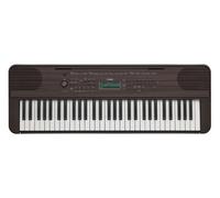Yamaha Digital Keyboard PSR-E360MA, Dark Walnut - Entry-Level Digital Keyboard with 61 Touch-Sensitive Keys, Portable Keyboard in Classic Design for any Living Space