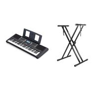 Yamaha, PSR-E373, Digital, Keyboard, Versatile, Entry-Level, RockJam, XX-363, Xfinity, Doublebraced, Pre-Assembled, Stand