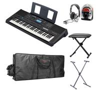 Yamaha PSR-E473 Set IV including Headphones, Stand, Bench, and Bag