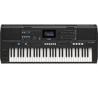 YAMAHA PSR-E483 Keyboard - Modern Portable Keyboard with 61 Touch Sensitive Keys, 860 Voices with 15 Super Articulation Lite, 345 Styles, Powerful Speaker and USB-C - Black