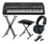 Yamaha PSR-SX600 Workstation Keyboard - Complete Bundle